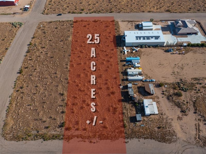 2.5 Ac in Adelanto, CA : Adelanto : San Bernardino County : California