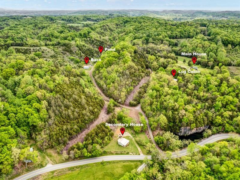Serene Smoky Mountain Estate : Bybee : Cocke County : Tennessee