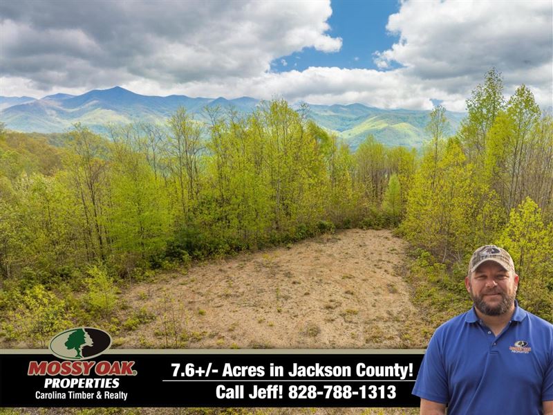 7.6 Acres in The Gorgeous Sylva : Sylva : Jackson County : North Carolina