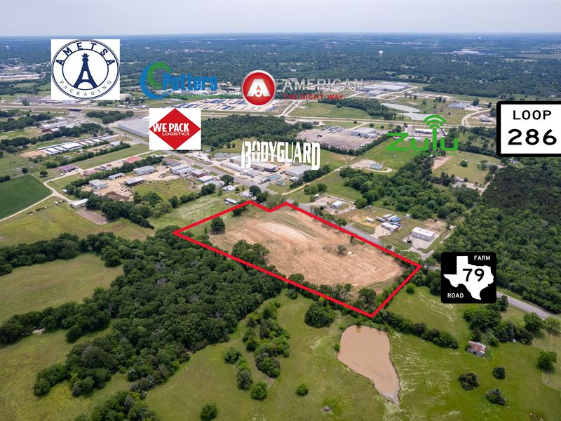 Commercial Development Land : Paris : Lamar County : Texas