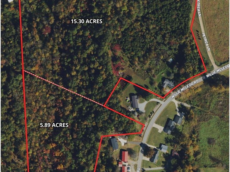 15.30 Acres Willie McLeod Rd : Taylorsville : Alexander County : North Carolina