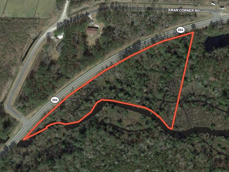 4.29 Acres Recrea : Bayboro : Pamlico County : North Carolina