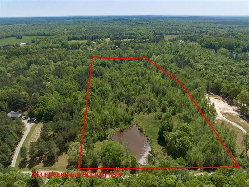 Large Acreage Subdivision : Bear Creek : Chatham County : North Carolina