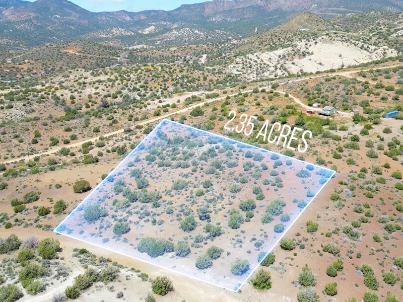 2.5 Ac Lot in Peaceful Sand Canyon : Tehachapi : Kern County : California