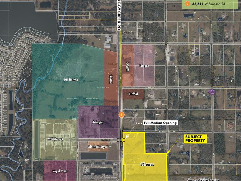 Lake Nona Medical City Airport Land : Orlando : Orange County : Florida