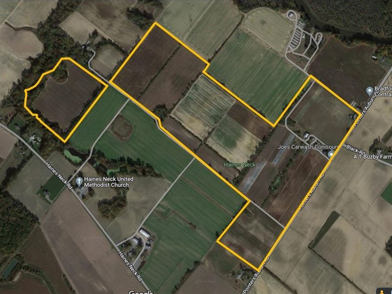 145 Acre Majestic Farm : Woodstown : Salem County : New Jersey