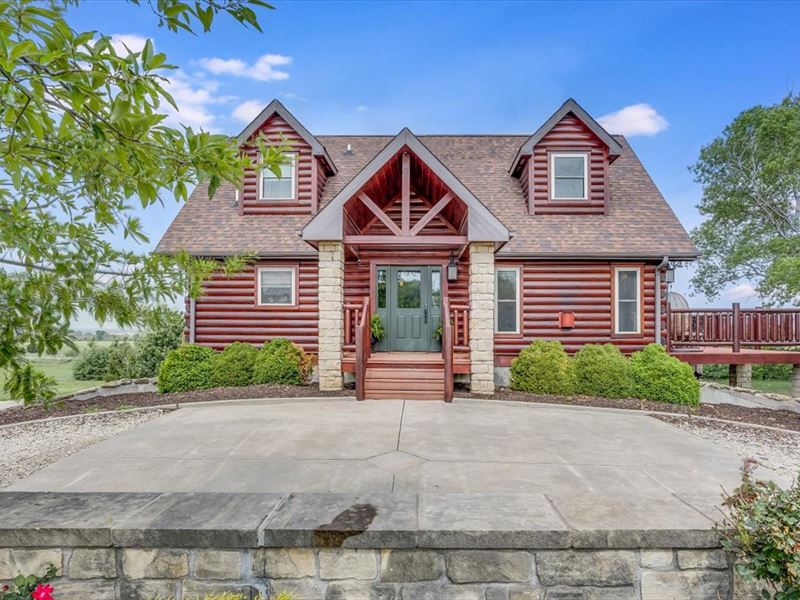 Three Corners Cabin : Winfield : Cowley County : Kansas