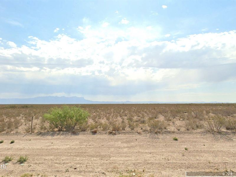 Along Paved Road Near Dell City : Dell City : Hudspeth County : Texas