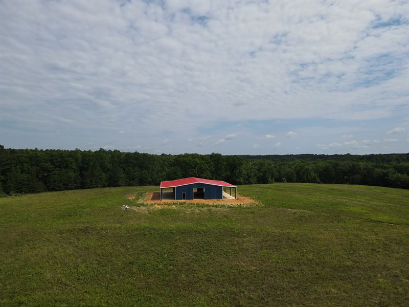 Harmony Tract with Steel Building : Andalusia : Covington County : Alabama