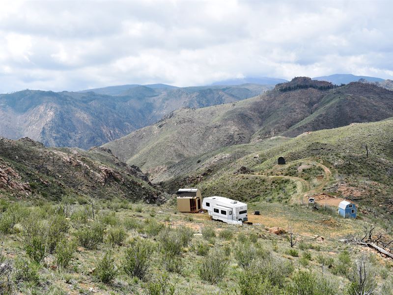Glacier View Meadows, Driveway : Livermore : Larimer County : Colorado
