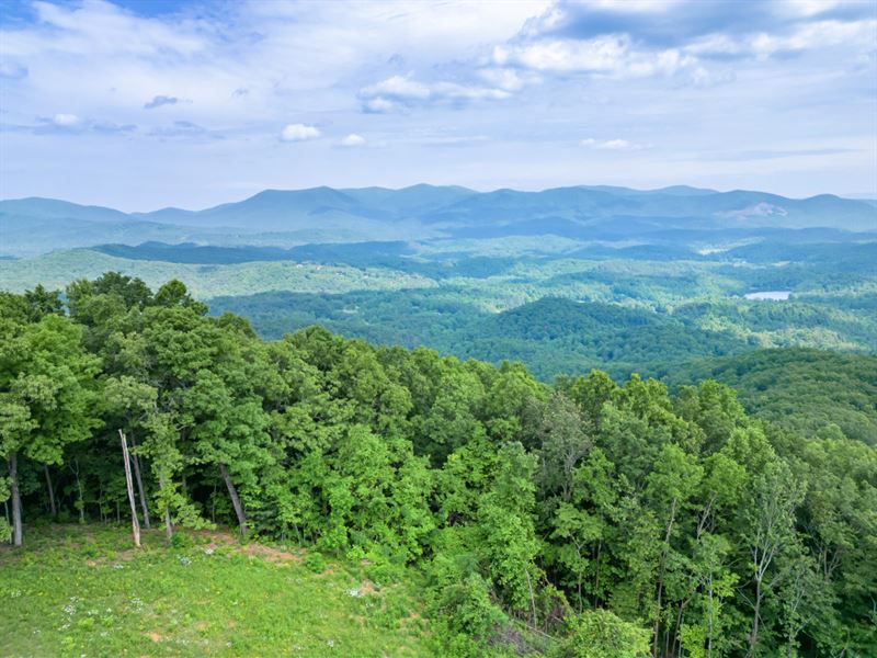 Cul-De-Sac On Top Of A Mountain : Ellijay : Gilmer County : Georgia