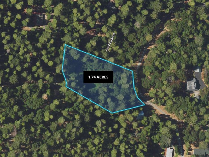 1.74 Acres in Pioneer, CA : Pioneer : Amador County : California