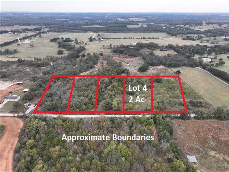 2 Ac Unrestricted Vacant Land : Hillsboro : Hill County : Texas