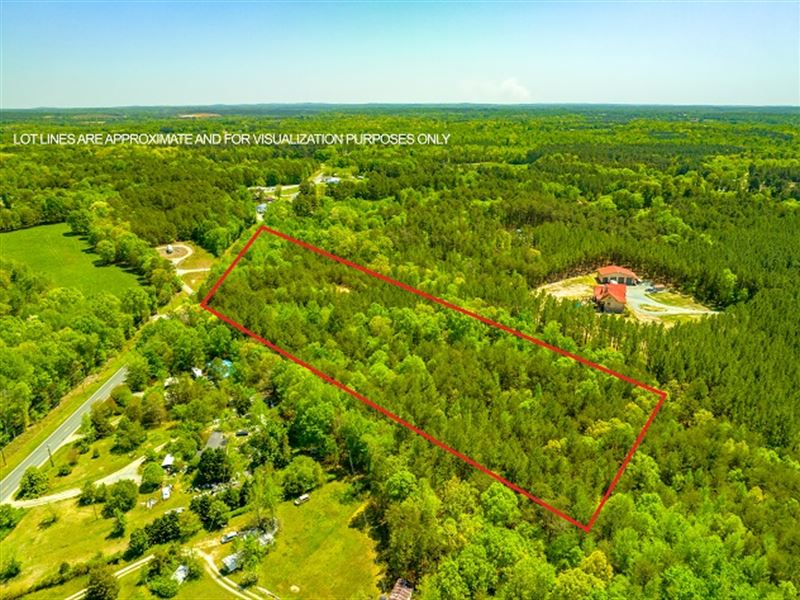 8.44 Ac Unrestricted Vacant Land : Graham : Alamance County : North Carolina