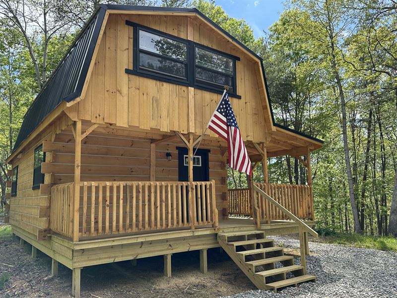 Serenity Woods Cabin at Harrison Rd : Jackson : Jackson County : Ohio