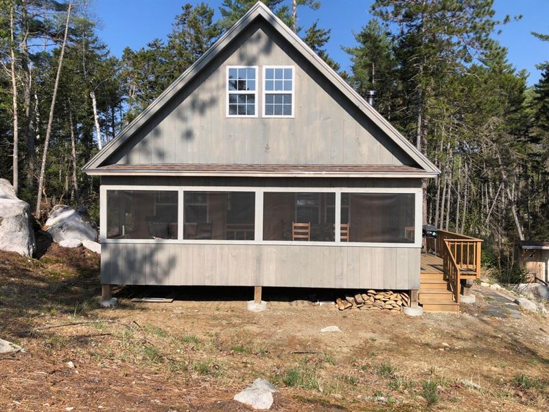 Troutdale Cabin : West Forks : Somerset County : Maine