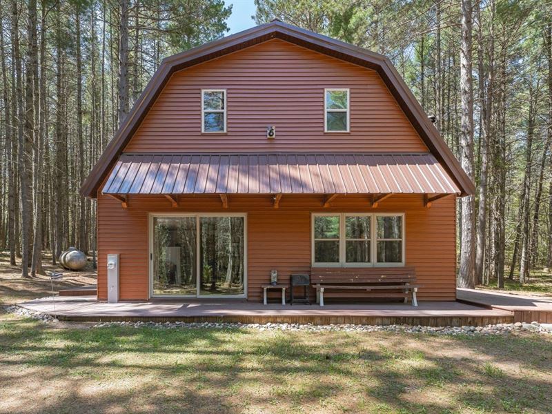 Affordable Northwoods Retreat : Washington : Vilas County : Wisconsin
