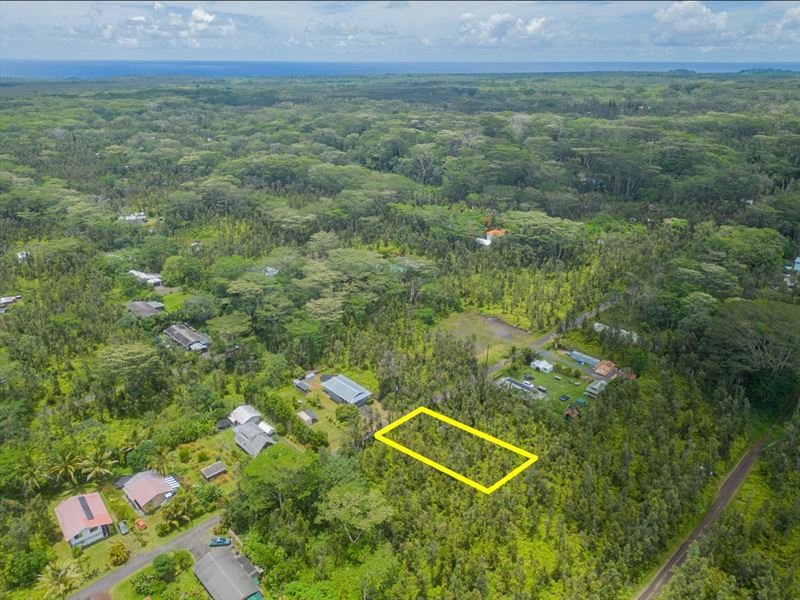 Build Your Dream on This 0.19 Ac : Pahoa : Hawaii County : Hawaii