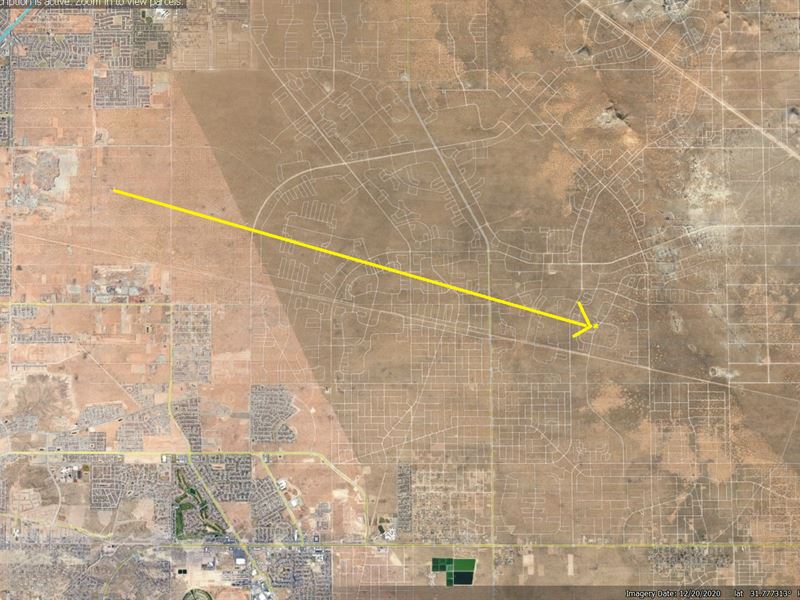 .27 Acre El Paso County, TX $110/Mo : El Paso : El Paso County : Texas