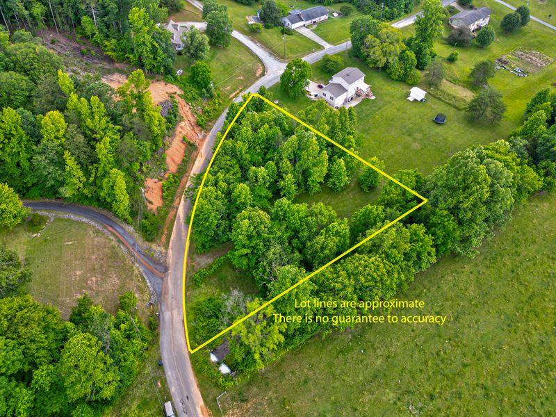 1 Acre Property, Creek and Views : Lenoir : Lenoir County : North Carolina