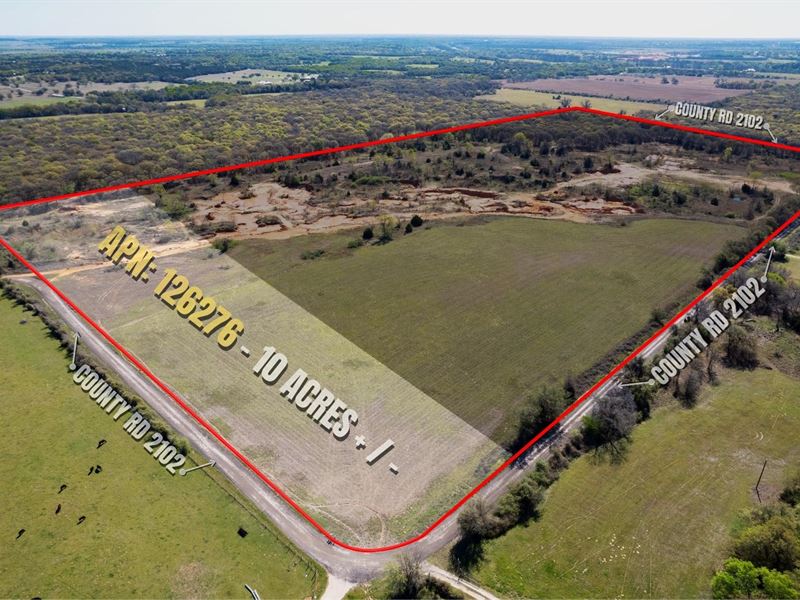 10.05 Acres Near Lake Whitney : Whitney : Hill County : Texas