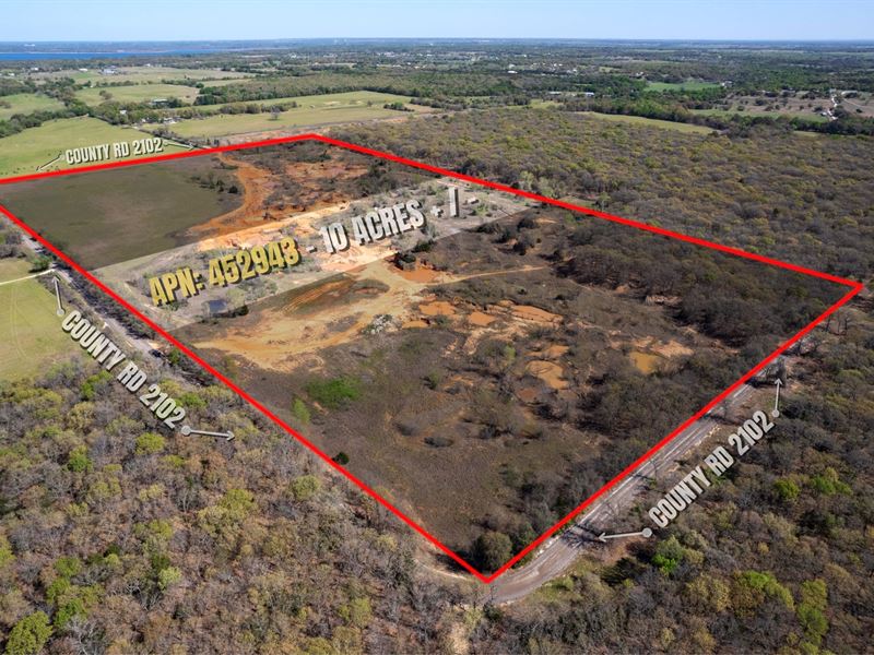 10.05 Acres Near Lake Whitney : Whitney : Hill County : Texas