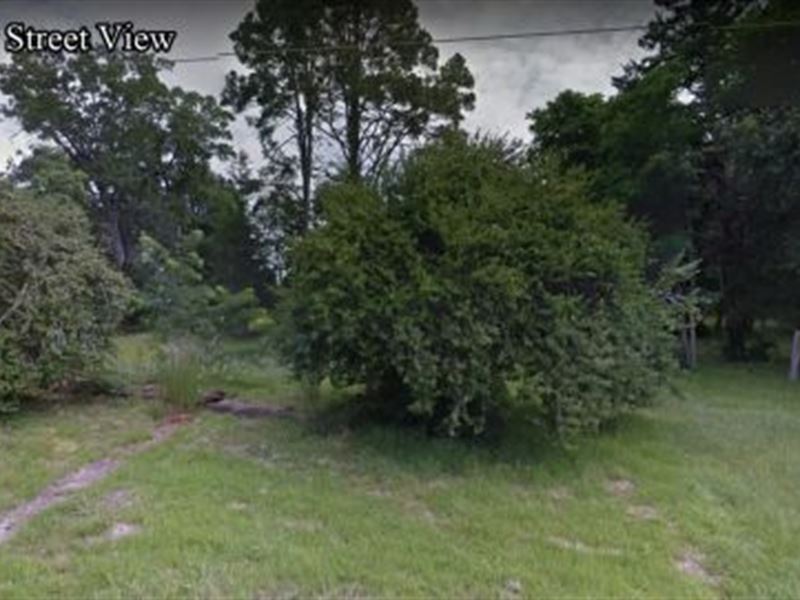 NE Corner with Utility Poles : Huttig : Union County : Arkansas