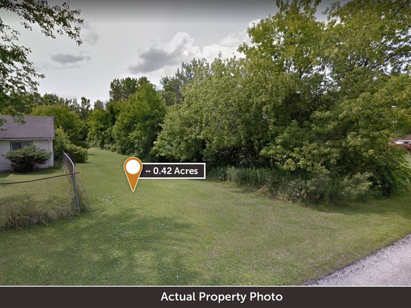 Larger Acreage on Tree-Lined Street : Buena Vista : Saginaw County : Michigan