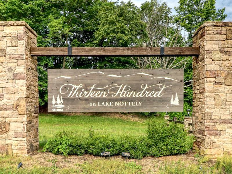 2 Combined Lots with Amenities : Blairsville : Union County : Georgia