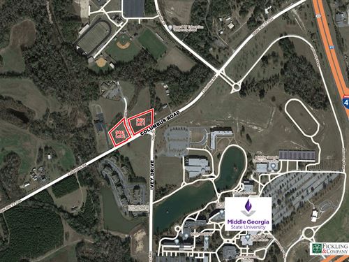 Corner Lots for Sale : Macon : Bibb County : Georgia