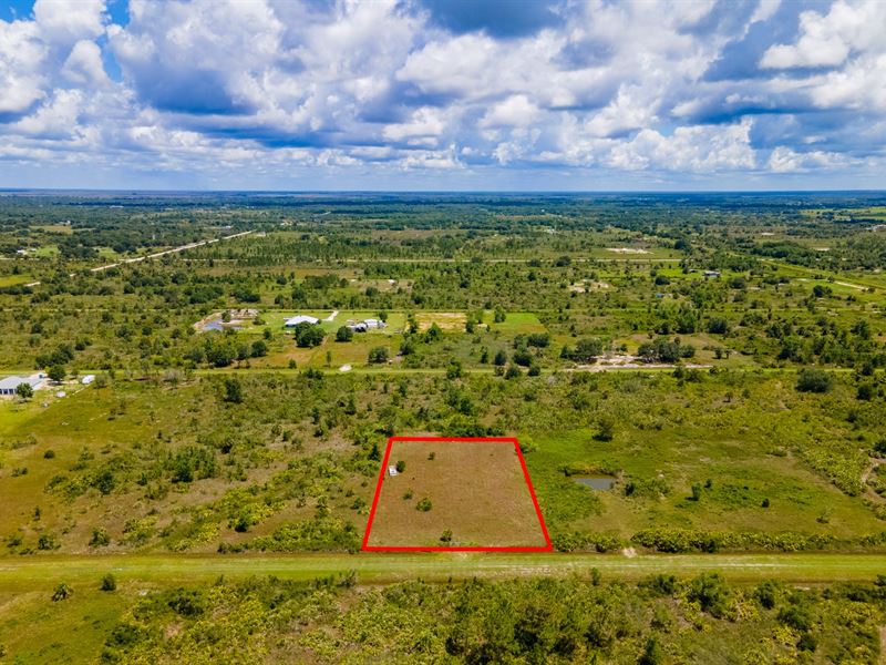 Clear, Partly Fenced & Gated : Okeechobee : Okeechobee County : Florida