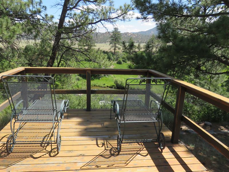 Well-Kept Home with River Frontage : Buena Vista : Chaffee County : Colorado