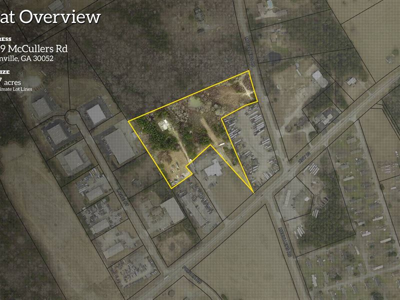 9.87 Acres, Hwy 20, Zoned B-2 : Loganville : Walton County : Georgia