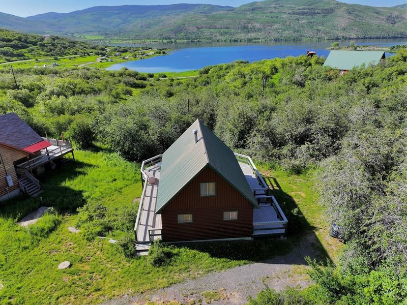 Vega Lake Colorado Lake Front Prope : Collbran : Mesa County : Colorado