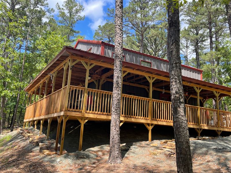 Beautiful Cabin with Mountain Views : Moyers : Pushmataha County : Oklahoma