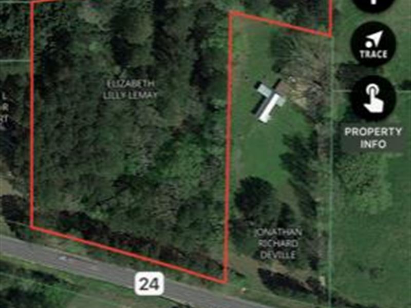 5 Ac Hwy 24, Liberty, MS 39645 : Liberty : Amite County : Mississippi