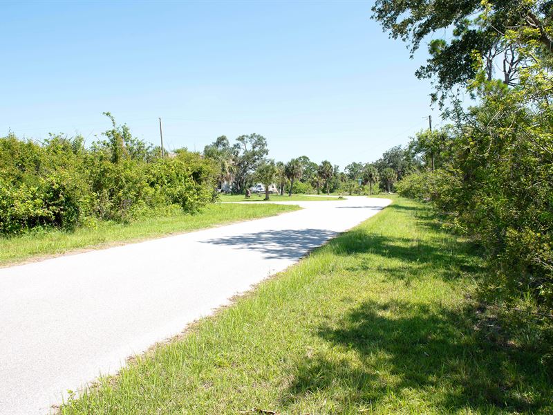 Near Myakka River Paved Road Access : Port Charlotte : Charlotte County : Florida