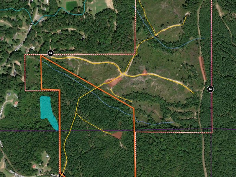 Fish Lodge Rd 170 : Meridian : Lauderdale County : Mississippi