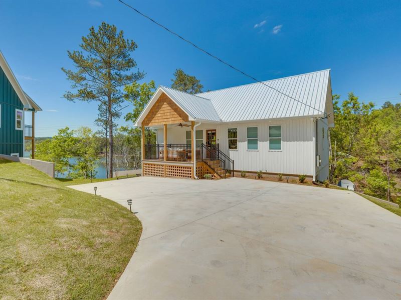 Waterfront Home-Little Tallapoosa : Wedowee : Randolph County : Alabama