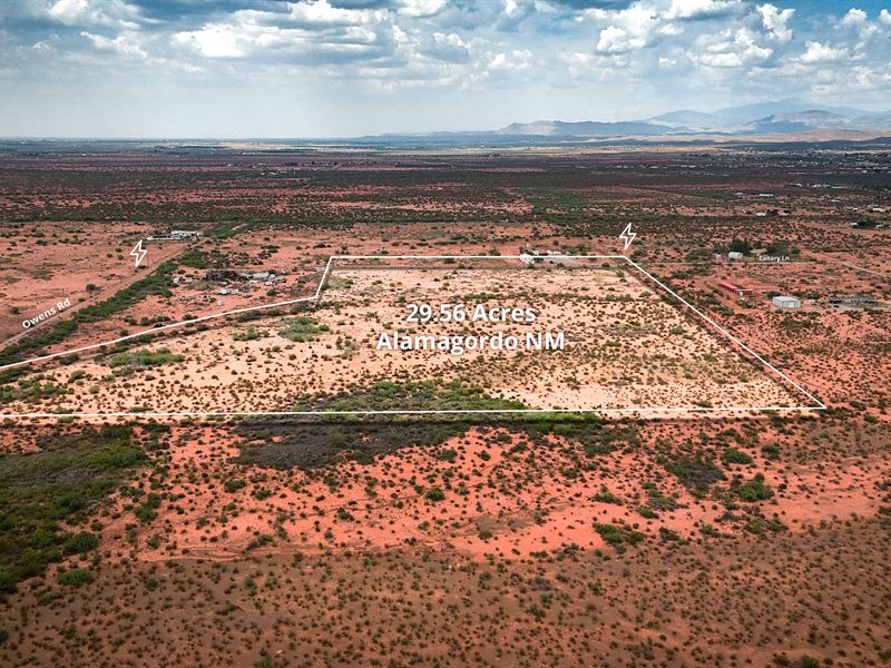 An Adventurer's Ruby Desert Expanse : Alamogordo : Otero County : New Mexico