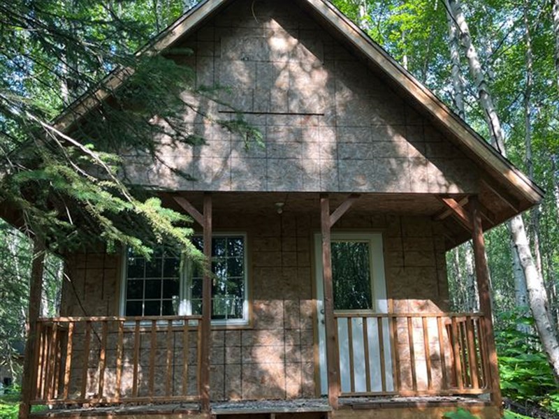 30 Acres with a Cabin in Wasilla : Wasilla : Matanuska-Susitna Borough : Alaska