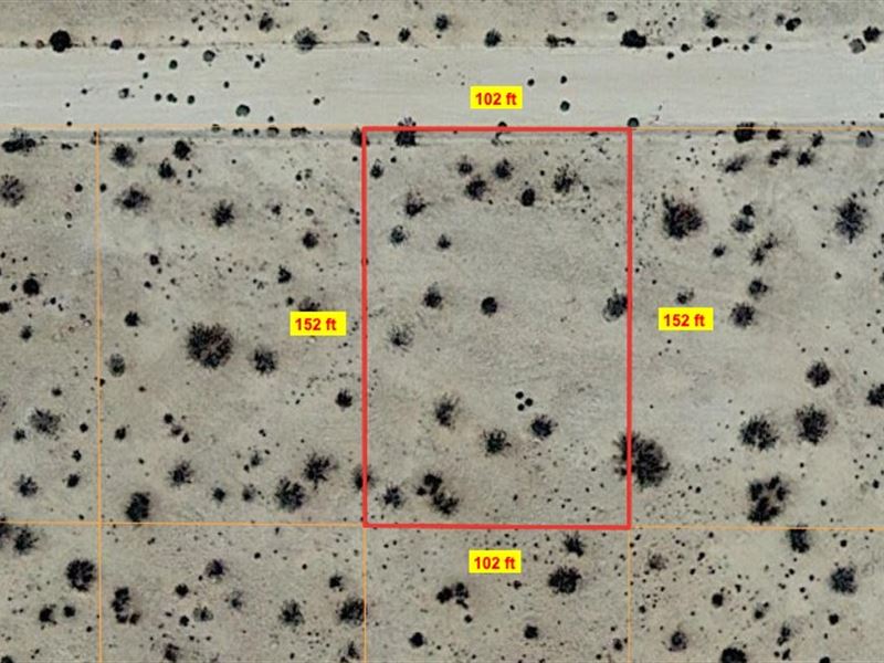 Affordable Land in South California : California City : Kern County : California