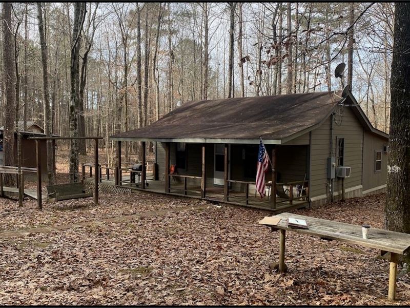 3 Acres with 3 Cabins in Choctaw Co : Ackerman : Choctaw County : Mississippi