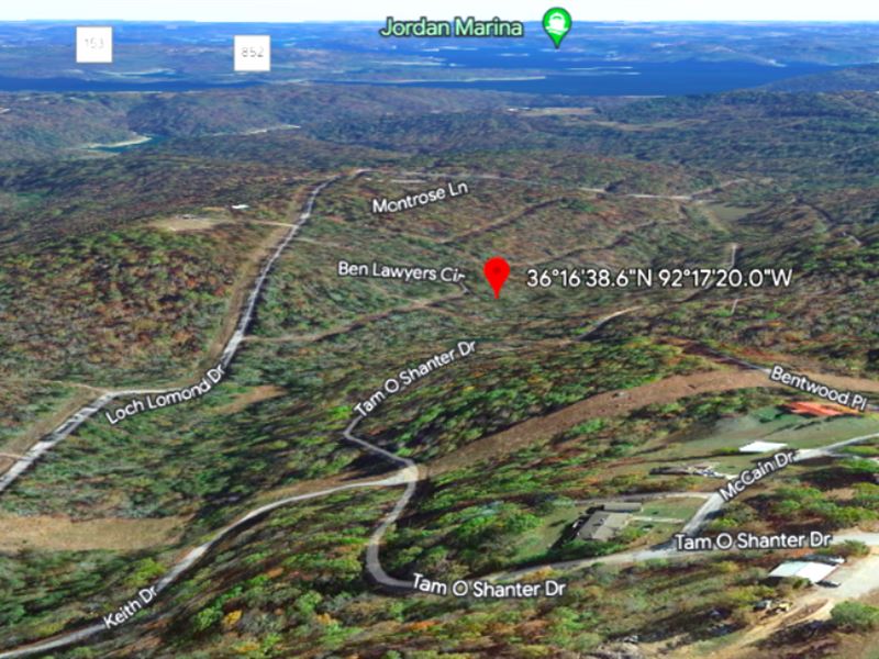 Breathtaking View for $170.09/Mo : Mountain Home : Baxter County : Arkansas
