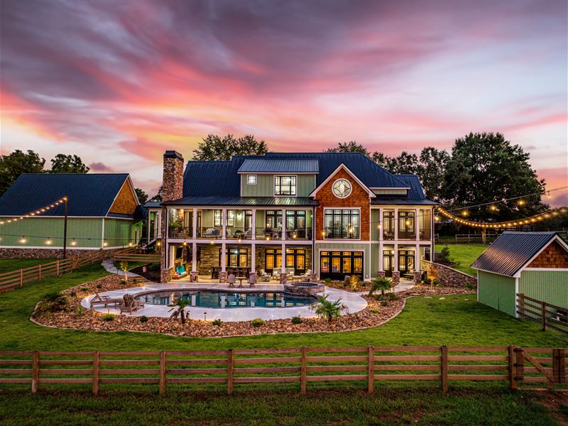 Horse Lover's Dream Estate : Milledgeville : Baldwin County : Georgia