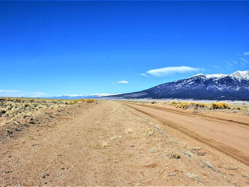 Mountain View Land Near Alamosa : Blanca : Costilla County : Colorado