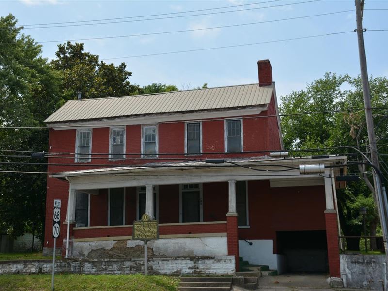 Herndon Historical Home : Greensburg : Green County : Kentucky