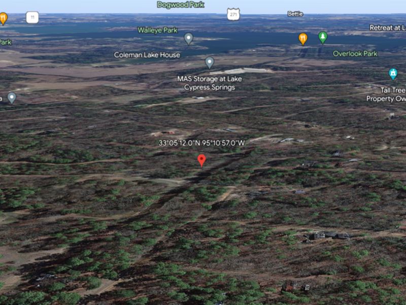 Nature's Oasis for $102.71/Mo : Mt Vernon : Franklin County : Texas