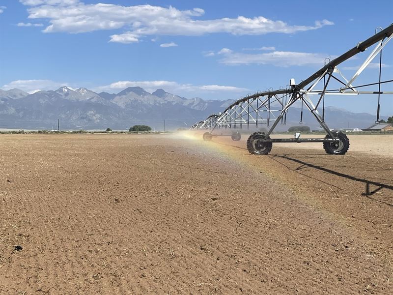 Southern Colorado Moffat Farm : Moffat : Saguache County : Colorado