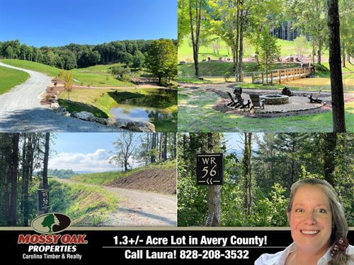 1.3 Acre Lot at New West Ridge : Banner Elk : Avery County : North Carolina